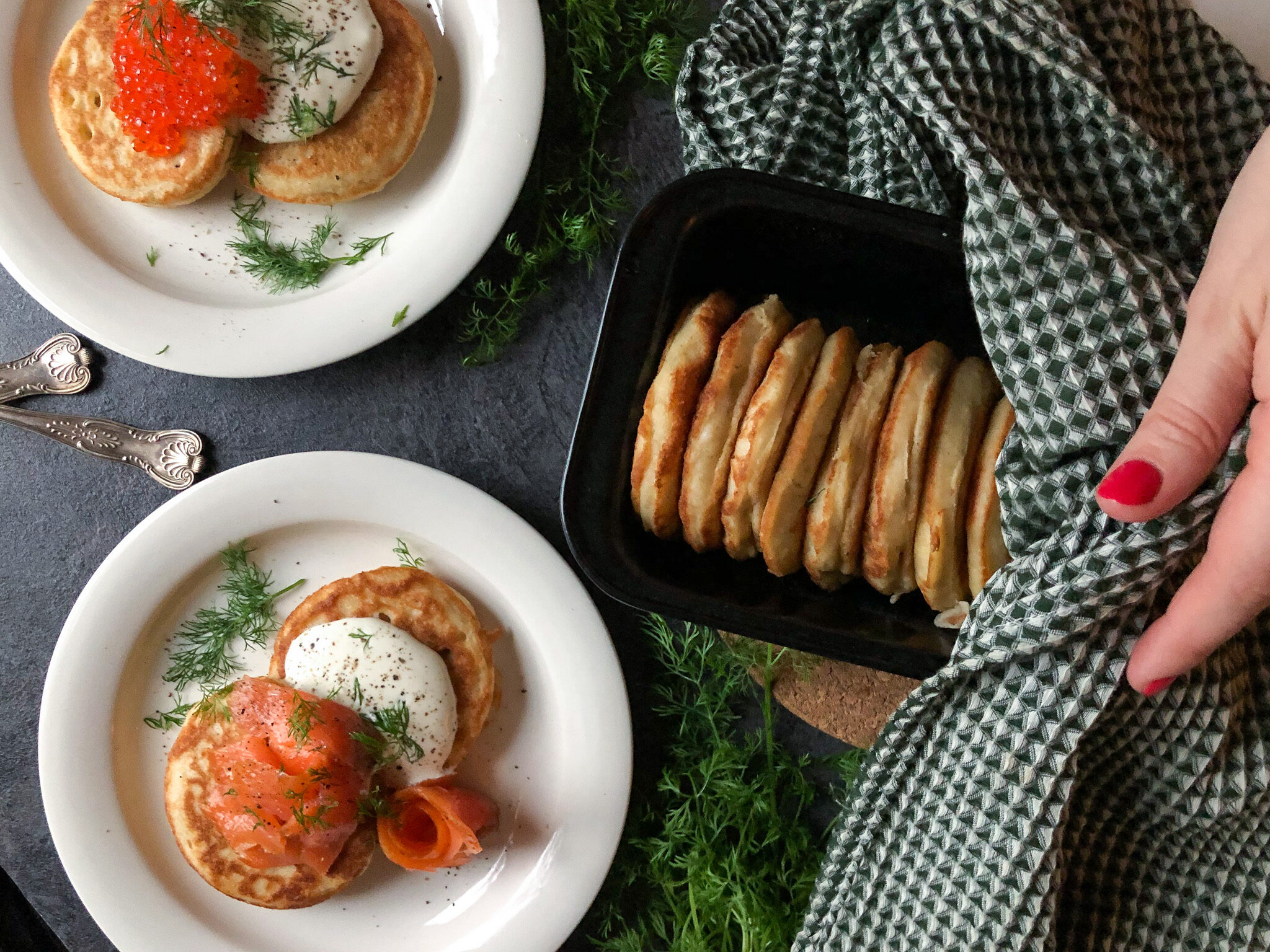 Glutenfria blinis