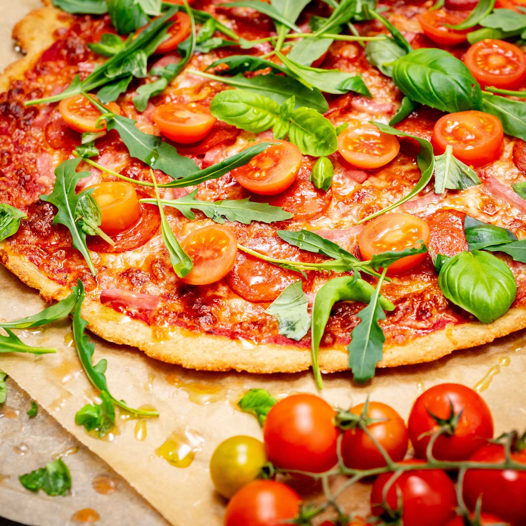 Gluteeniton Puhti-Pizza
