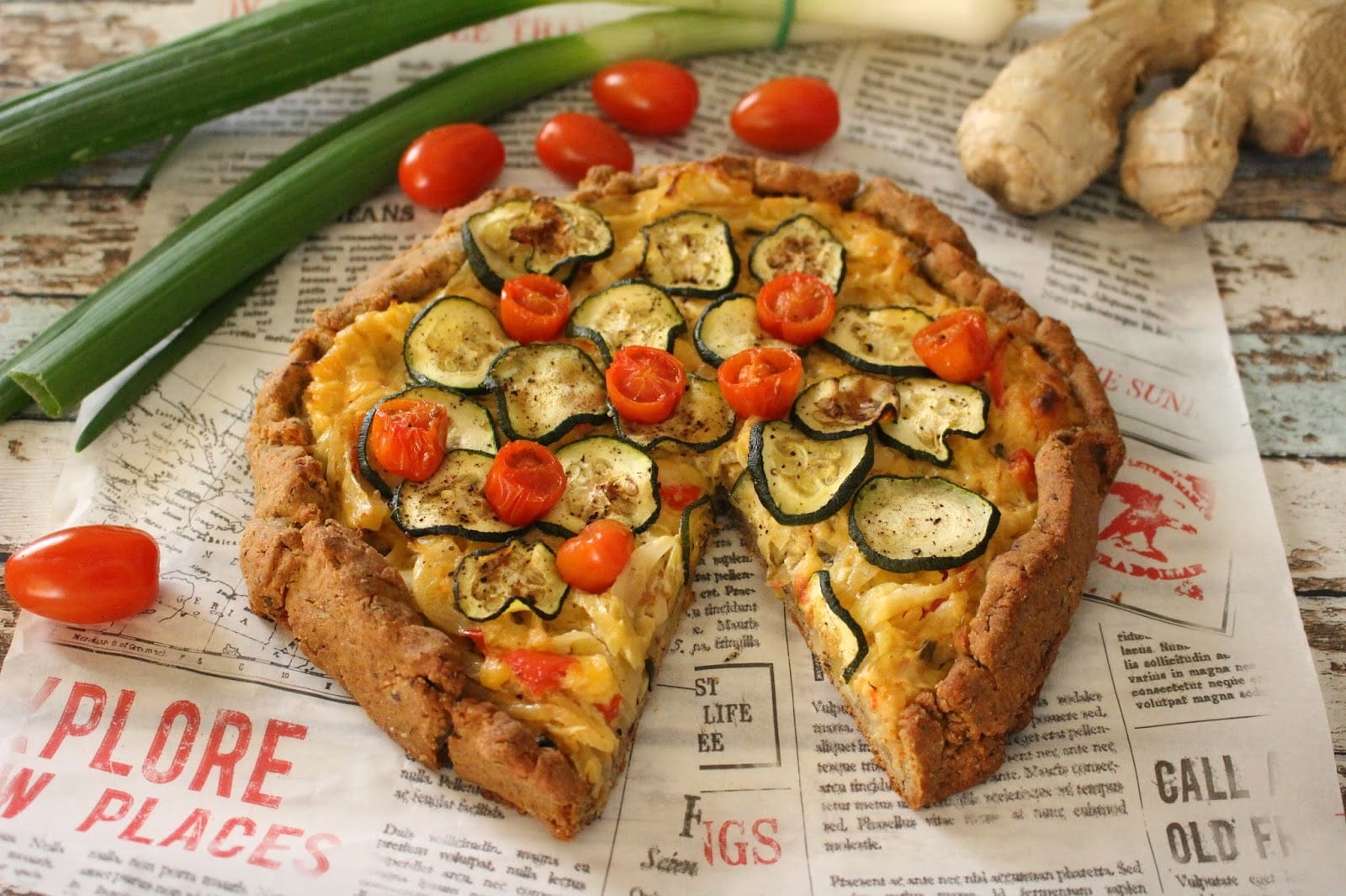Gluteeniton Kasvisgalette