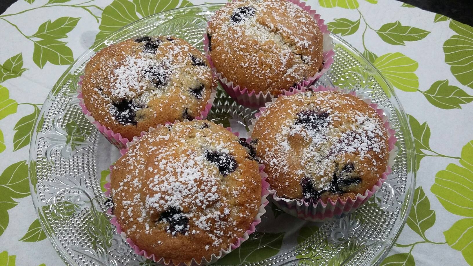 Gluteenittomat Mustikkamuffinsit