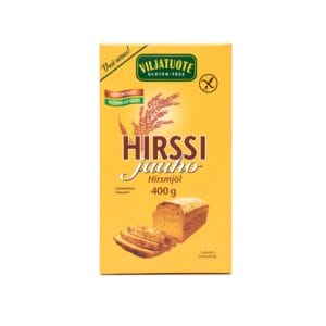 Gluteeniton hirssijauho 400 g pakkaus