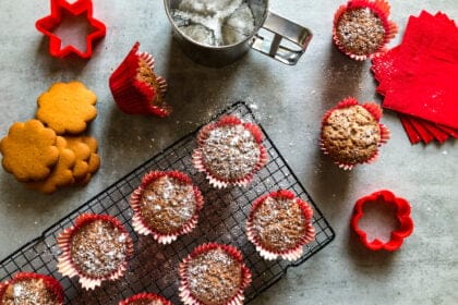 Gluteenittomat piparkakkumuffinssit