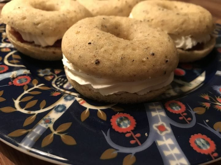 Gluten free lasagne donuts
