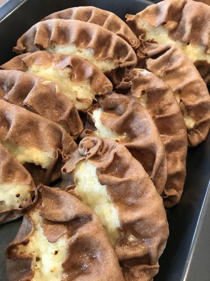 Gluteenittomat Riisipiirakat Vaaleasta Jauhoseoksesta
