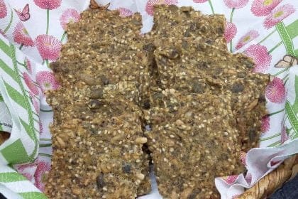 gluteeniton siemennäkkileipä