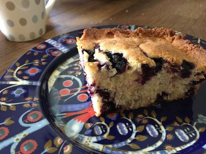 gluten-free Blueberry Pie