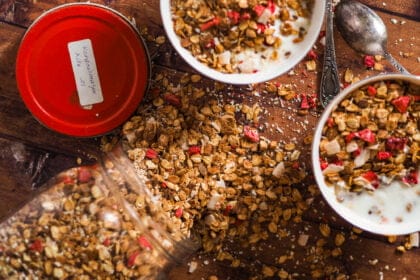 Gluteeniton granola
