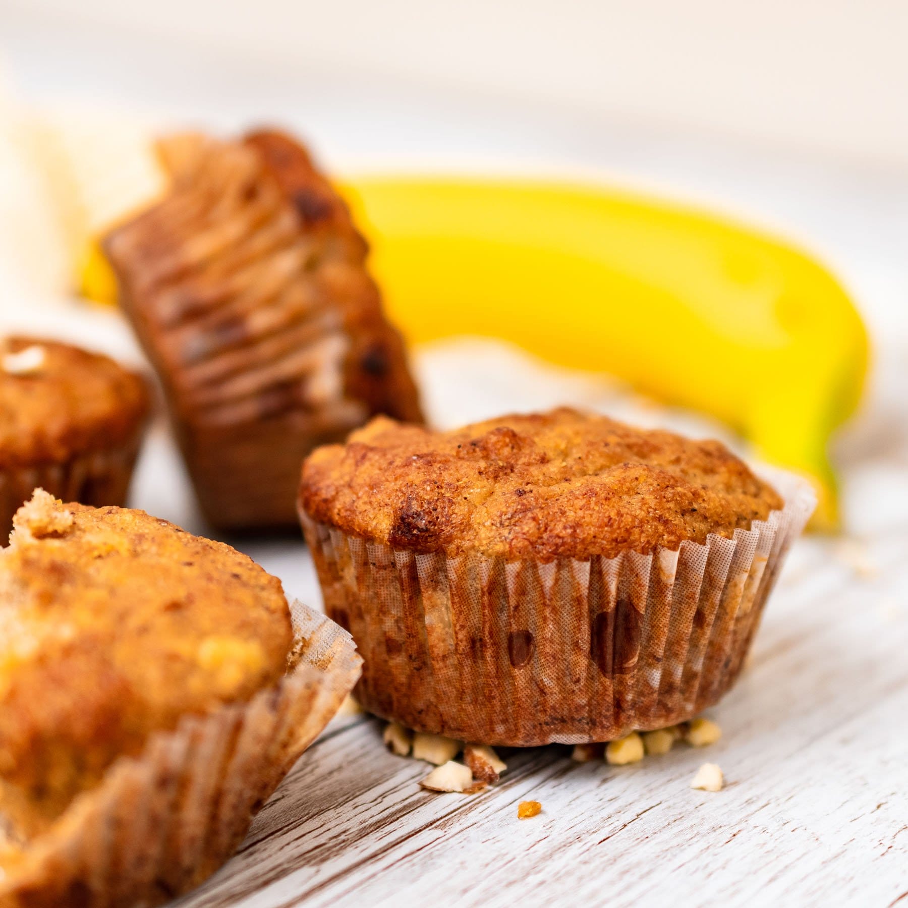 Gluteenittomat banaanimuffinssit