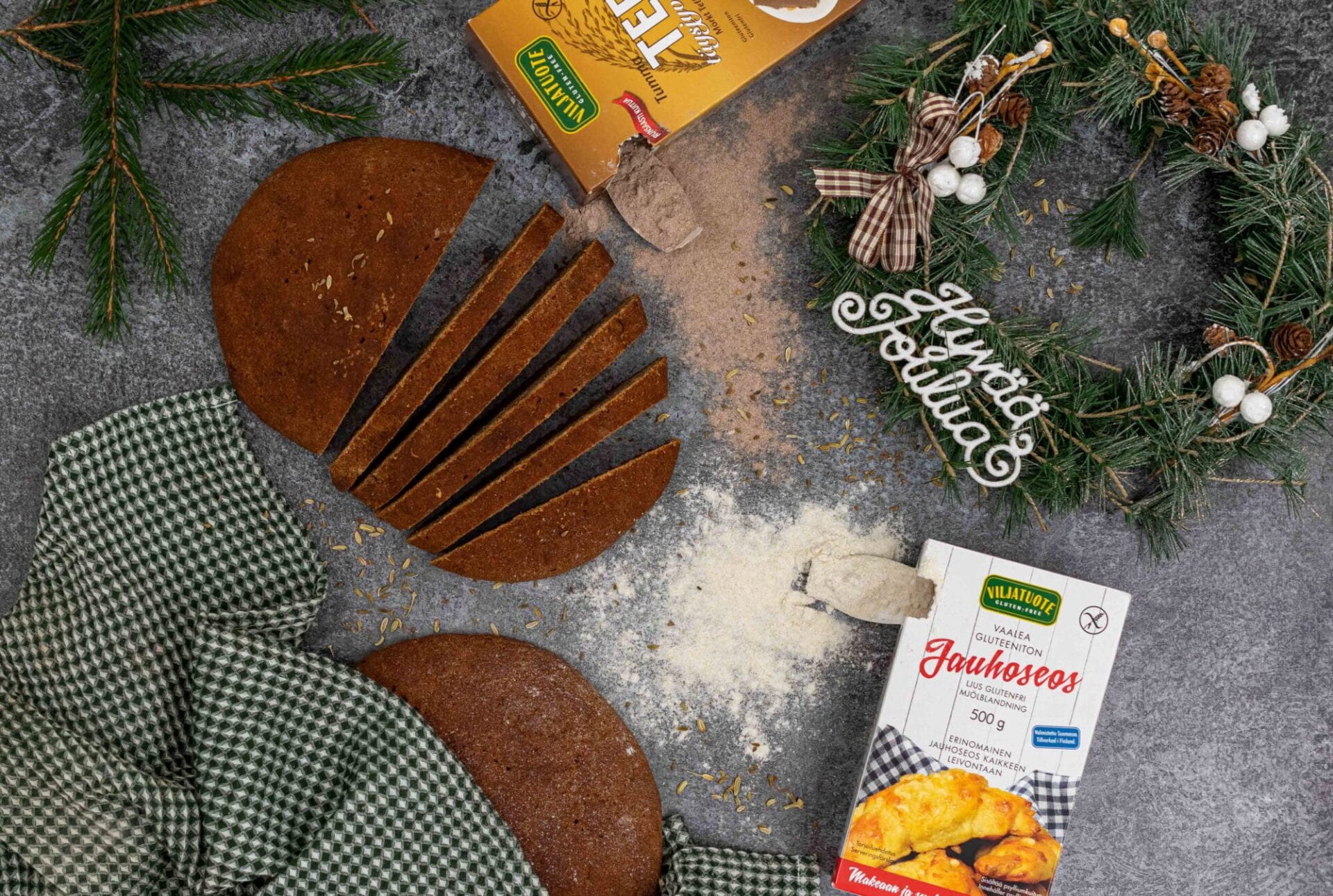 Gluteeniton Joululeipä