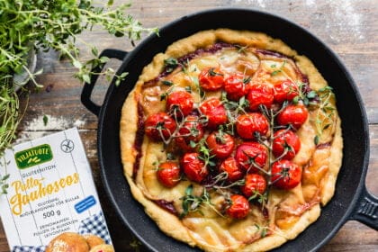 Gluteeniton pannupizza