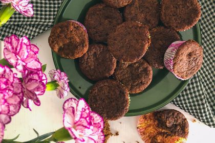 Gluteenittomat mausteiset banaanimuffinssit