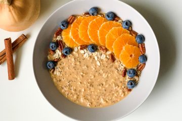 Gluteeniton pumpkin spice -tuorepuuro