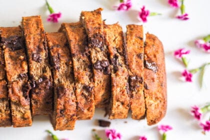 Gluteeniton terveellinen banaanileipä