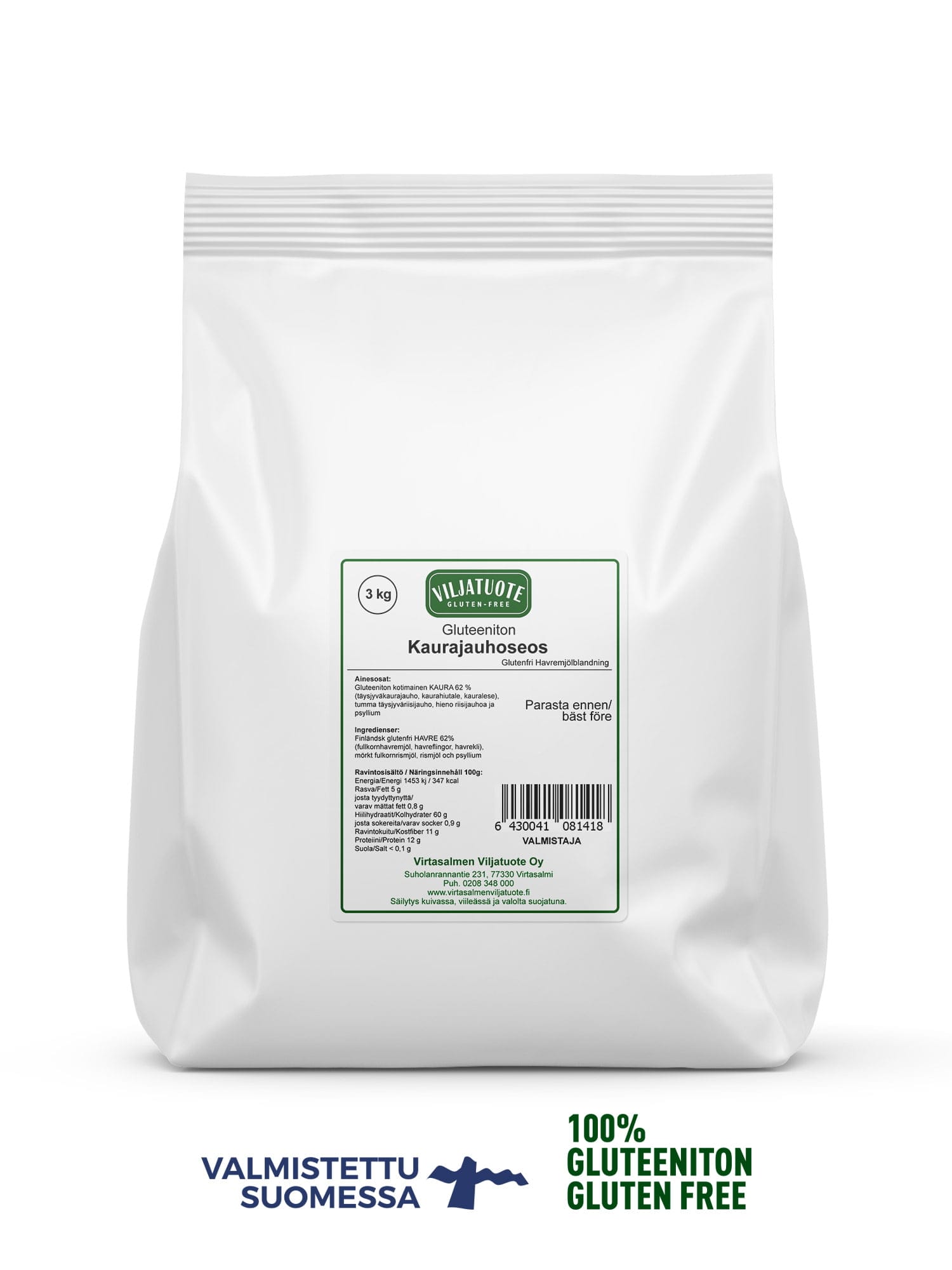 gluteeniton-kaurajauhoseos-3-kg-virtasalmen-viljatuote-oy