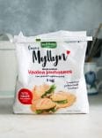 Kuvassa Vaalea gluteeniton jauhoseos 3kg pussi, joka suljettu pussinsulkijalla