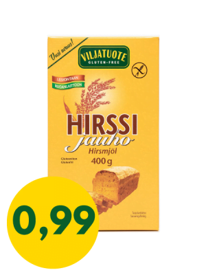 Hirssijauho tarjous