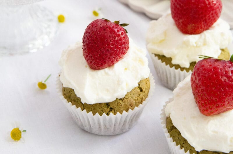 Gluteenittomat matchamuffinit