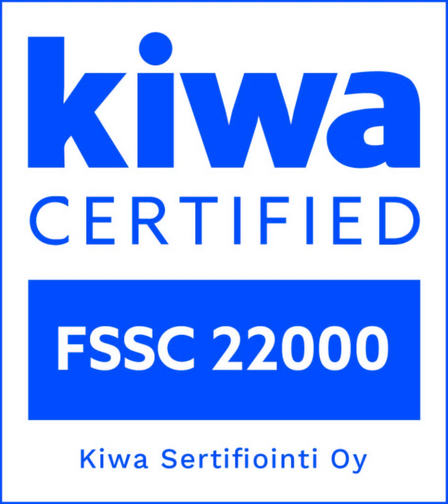 Kiwa FSSC 22000 seritfikaatti