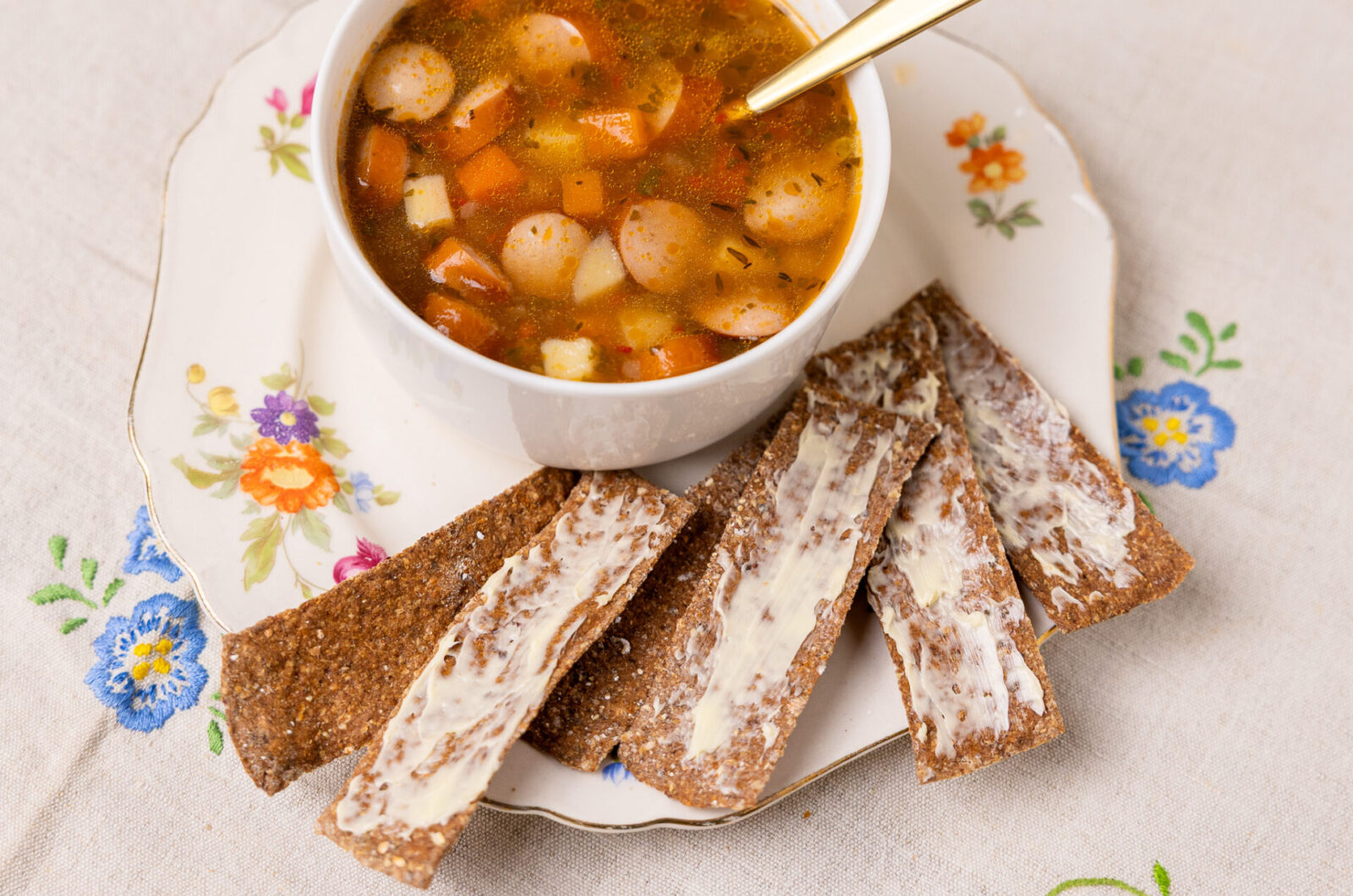 Gluten-free crispbreads 