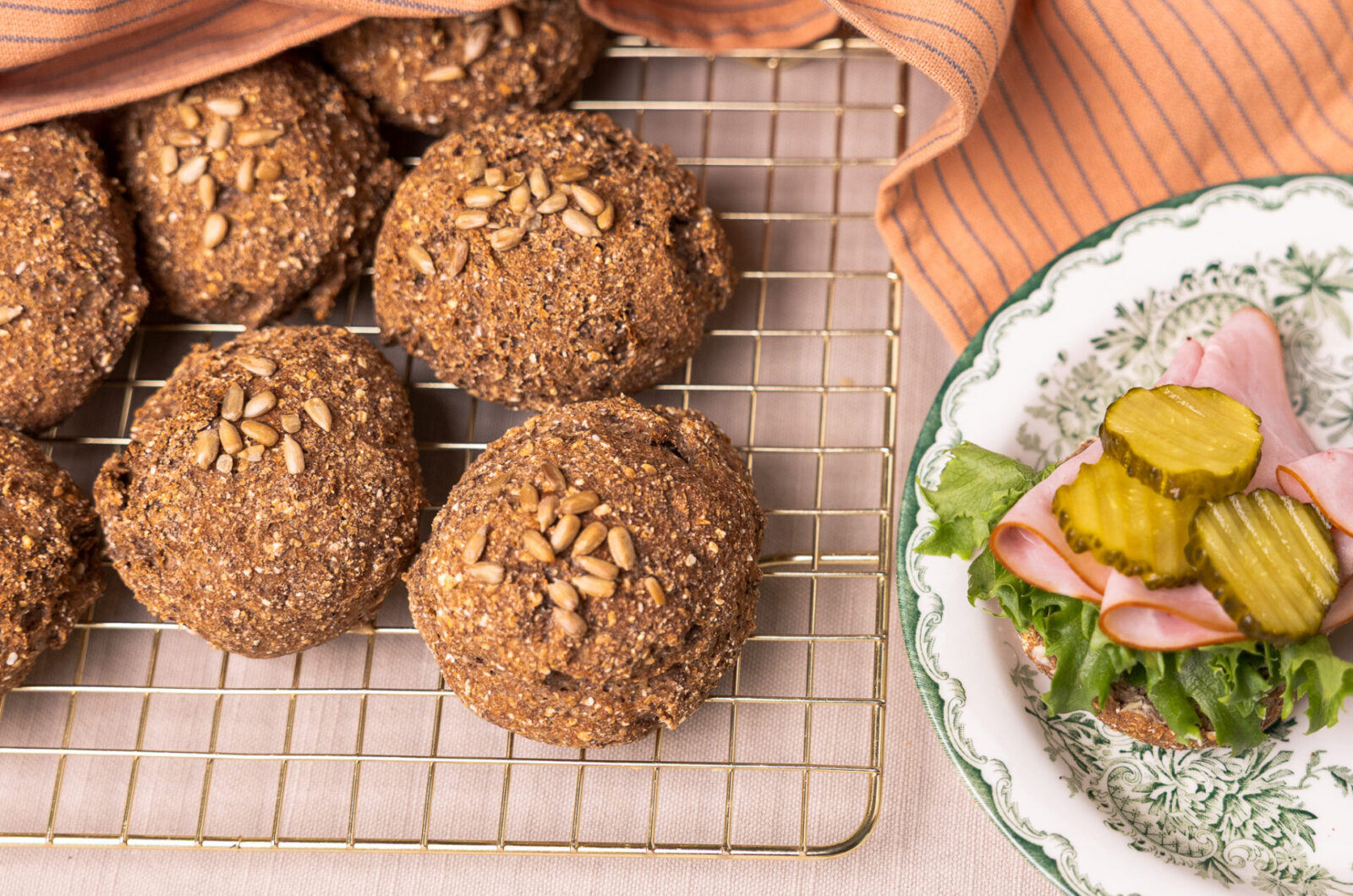 Gluten-Free Overnight Sourdough Rolls 